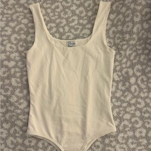Blue Rain by Francesca’s Cream Bodysuit – Like New, XS